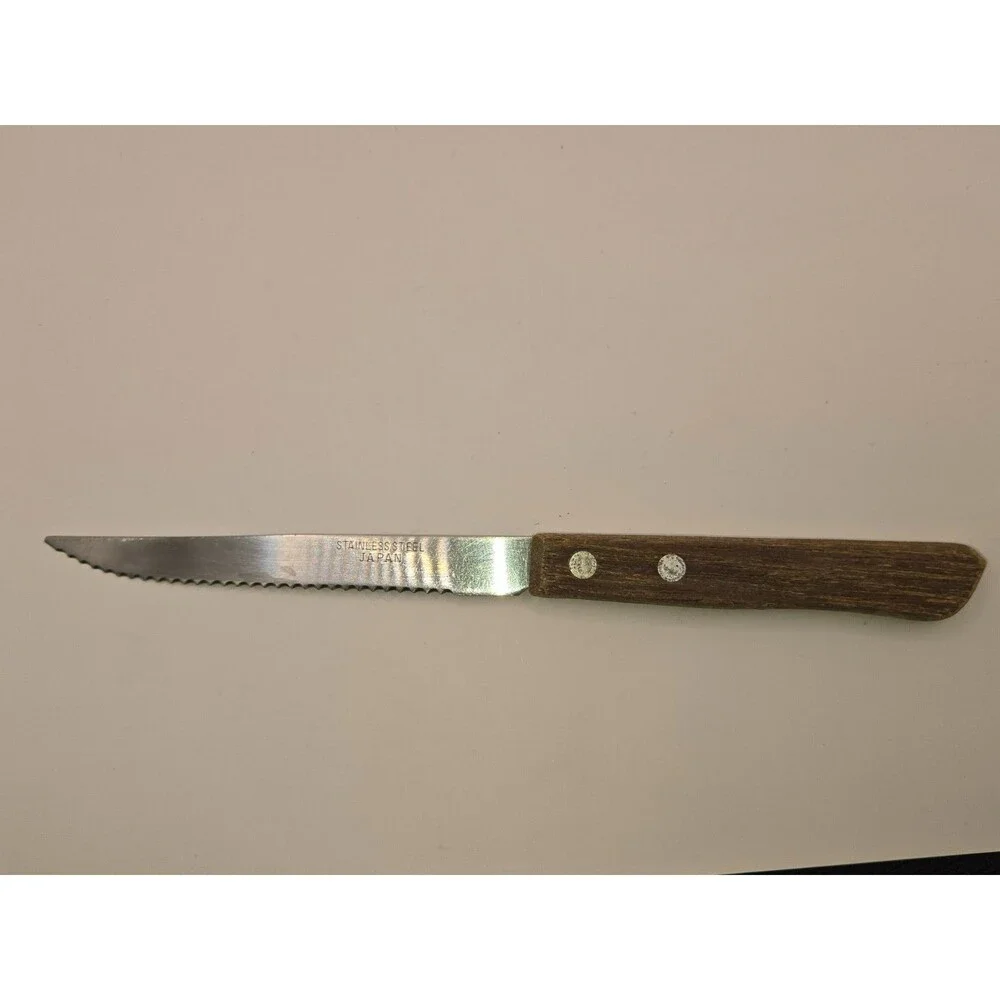 Vintage Japanese Stainless Steel Steak Knife 7.5